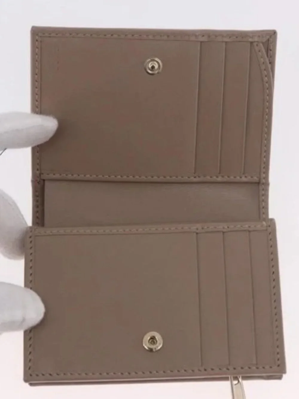 GUCCI GG Supreme Wallet PVC Beige Gold 795060 Auth 186154M - Picture 7 of 16